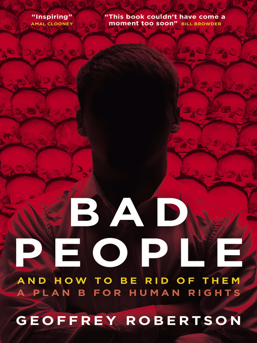 Title details for Bad People by Geoffrey Robertson - Wait list